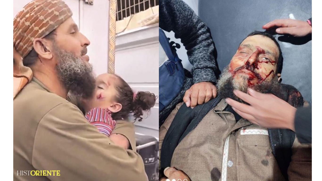 El abuelo palestino Sheikh Khaled Nabhan ‘Abu Diaa’ es asesinado por un bombardeo israelí