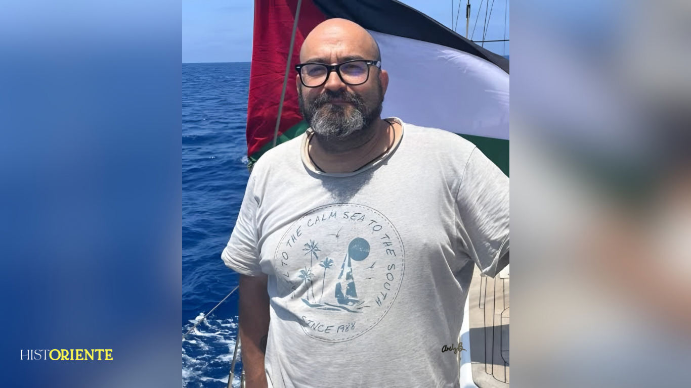 Sergio Toribio, activista español, fue detenido por Israel en aguas internacionales rumbo a Gaza