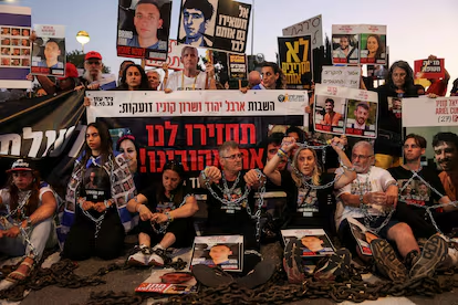 Familias de rehenes israelíes piden su liberación