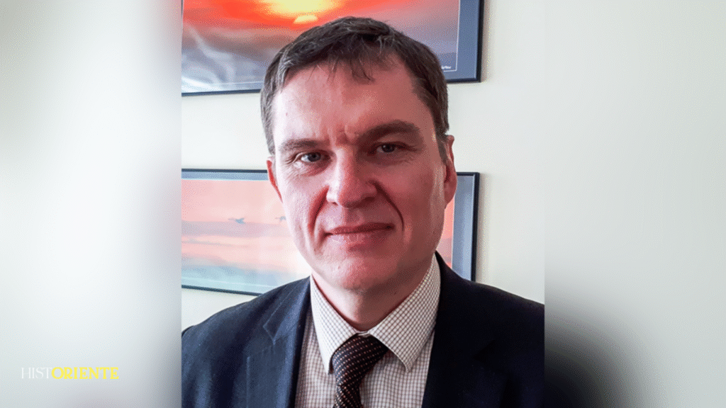 Andrzej Poczobut antes de ser encarcelado