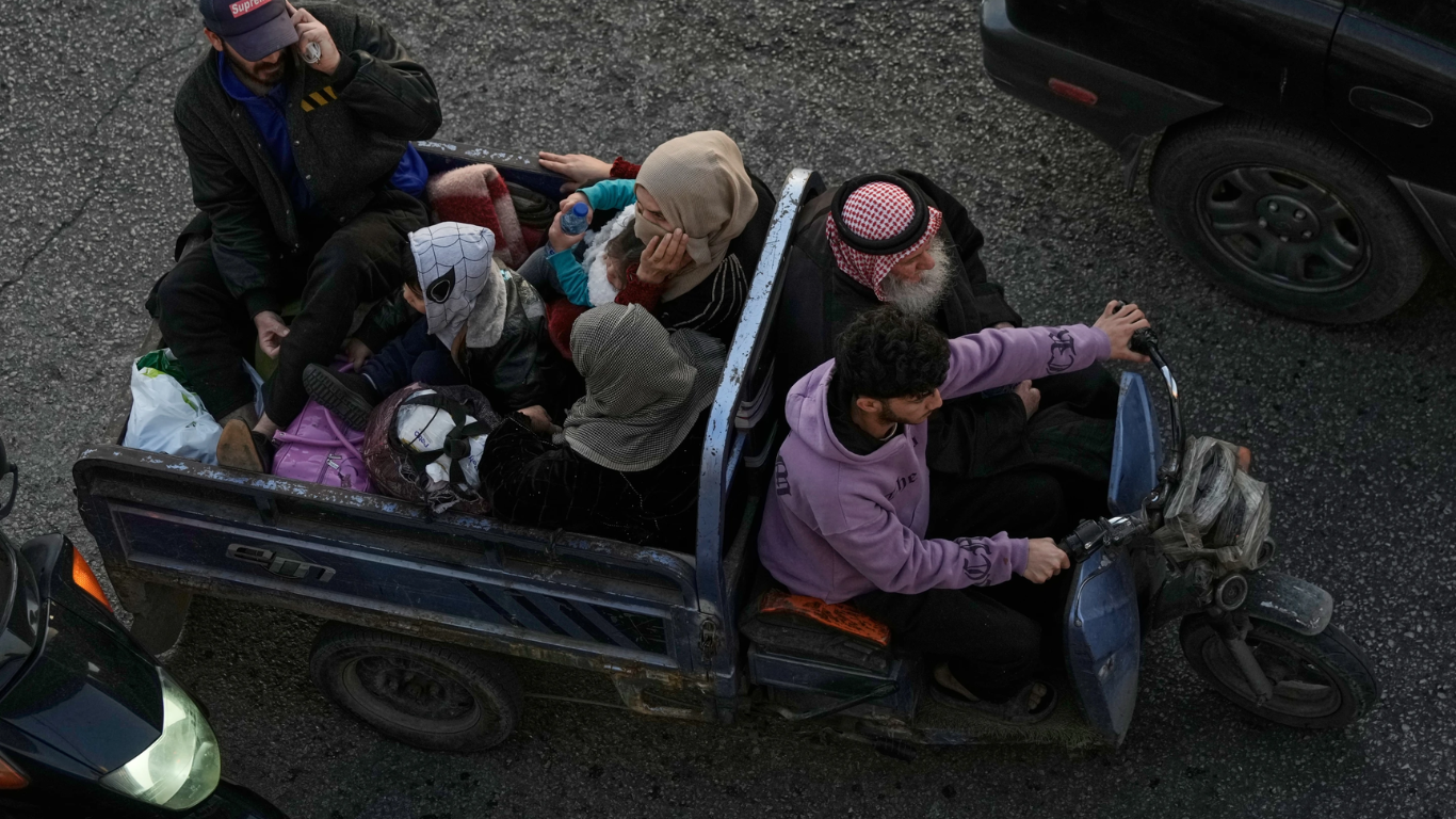 Más de 1 millón de desplazados en Líbano por ataques israelíes