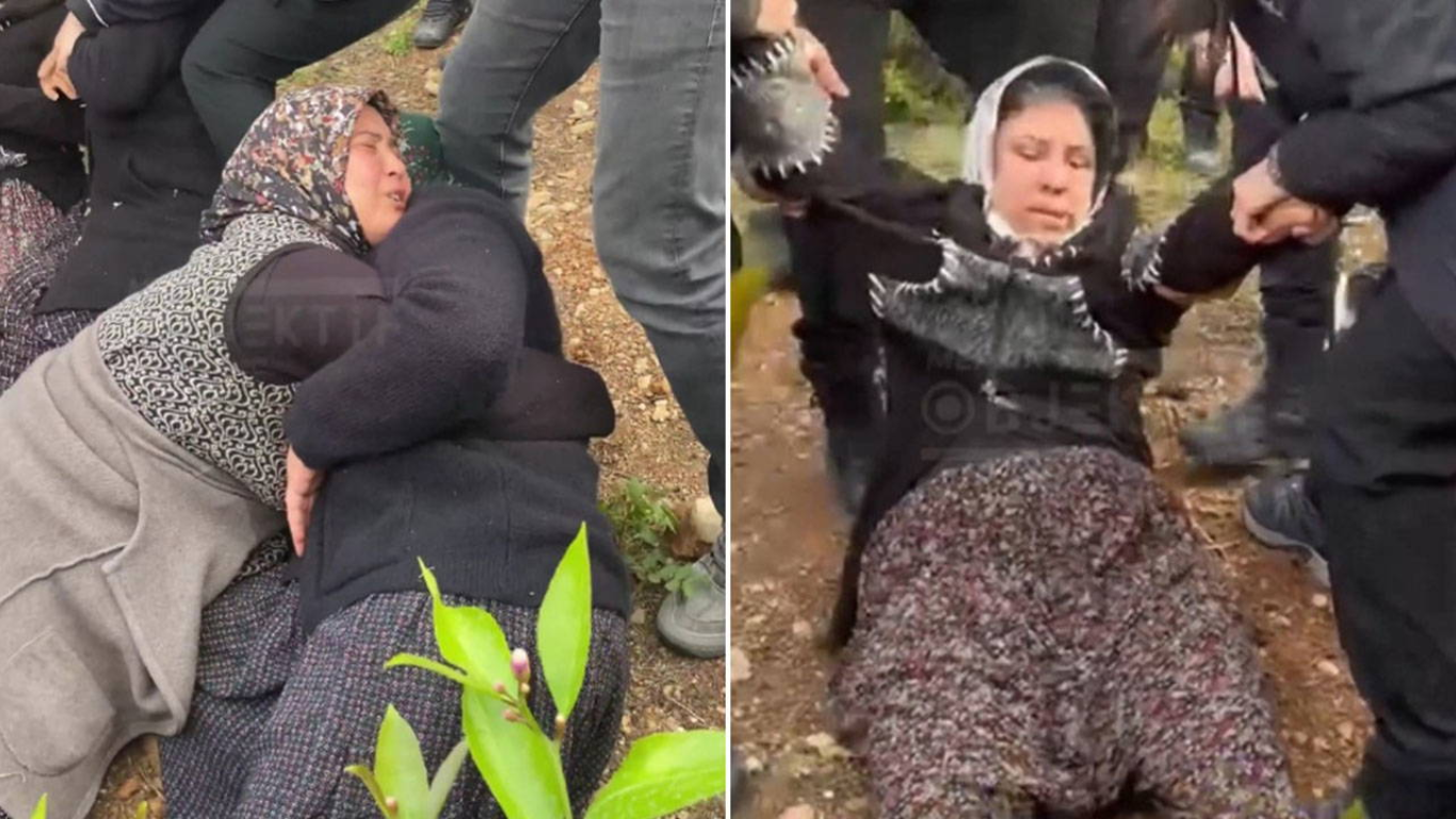 Mujeres en Turquía arriesgan su vida frente a excavadoras para evitar la tala de sus árboles