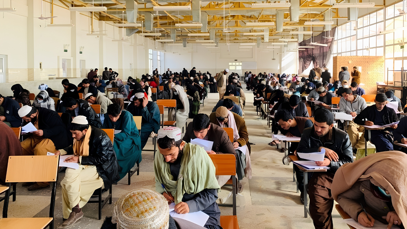 El régimen talibán publica por cuarto año consecutivo los resultados del examen de ingreso a la universidad (Kankor) sin una sola mujer