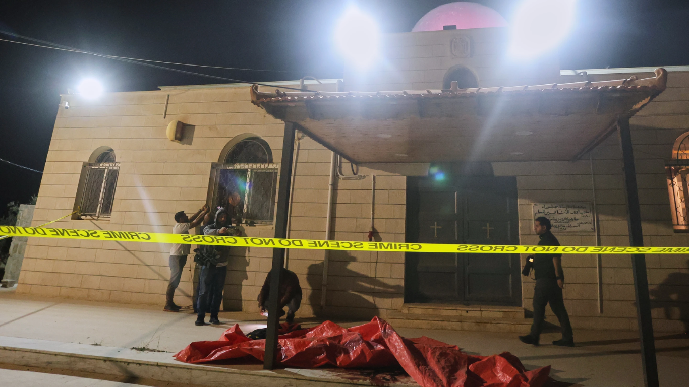 Ataque armado contra una iglesia en Jordania